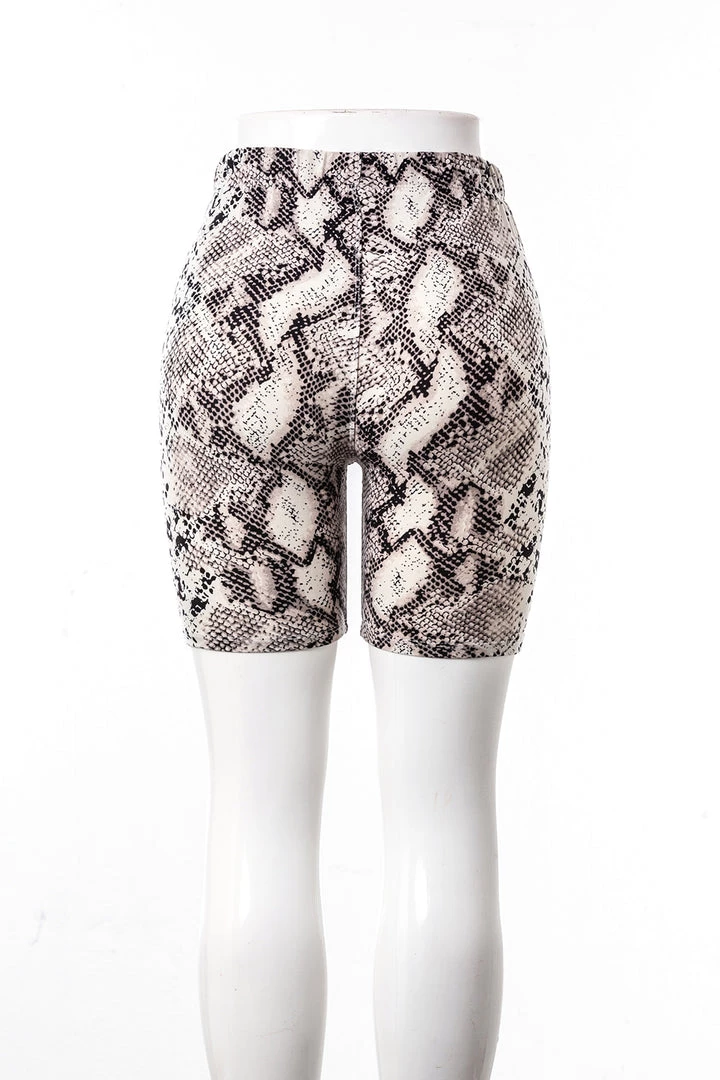 Just Cozy Biker Shorts Snake Print Shorts 6 Just Cozy Biker Shorts Snake Print Shorts