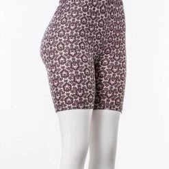 Just Cozy Biker Shorts Lily Flower Shorts