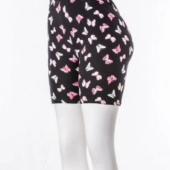 Just Cozy Biker Shorts Butterflies Shorts