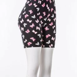 Just Cozy Biker Shorts Butterflies Shorts