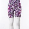 Just Cozy Exotic Garden Shorts Biker Shorts