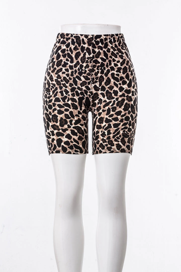 Just Cozy Biker Shorts Leopard Shorts 3 Just Cozy Biker Shorts Leopard Shorts