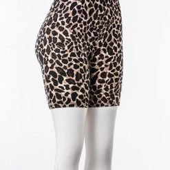 Just Cozy Biker Shorts Leopard Shorts 8 Just Cozy Biker Shorts Leopard Shorts