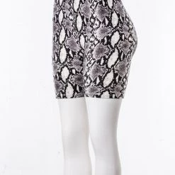 Just Cozy Dark Snake Shorts