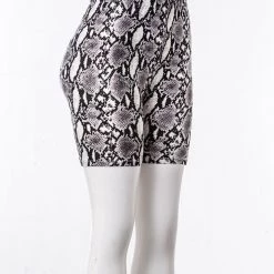 Just Cozy Dark Snake Shorts