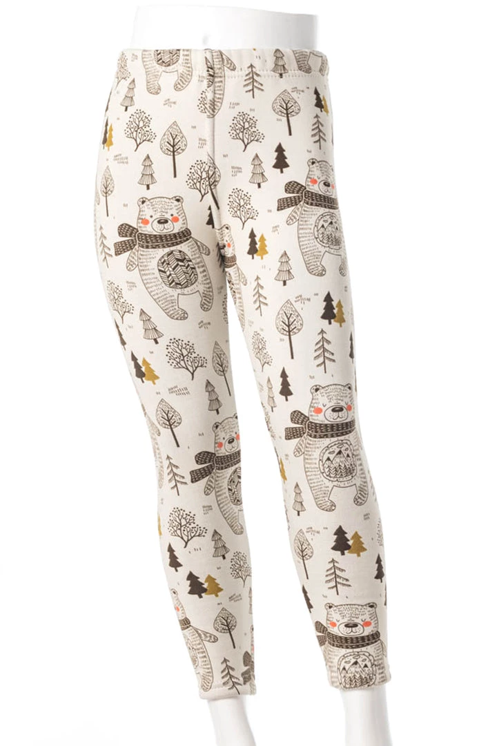 Just Cozy Kid's Fur-Lined Winter Bear Kid's - Cozy Lined 4 Just Cozy Kid's Fur-Lined Winter Bear Kid's - Cozy Lined