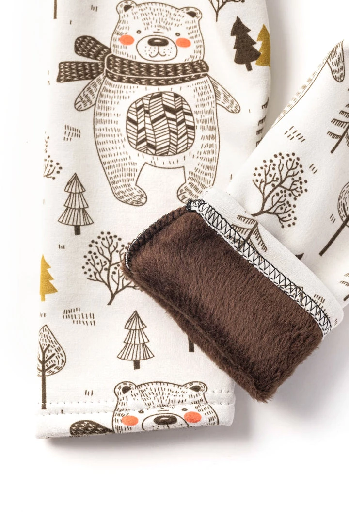 Just Cozy Kid's Fur-Lined Winter Bear Kid's - Cozy Lined 7 Just Cozy Kid's Fur-Lined Winter Bear Kid's - Cozy Lined