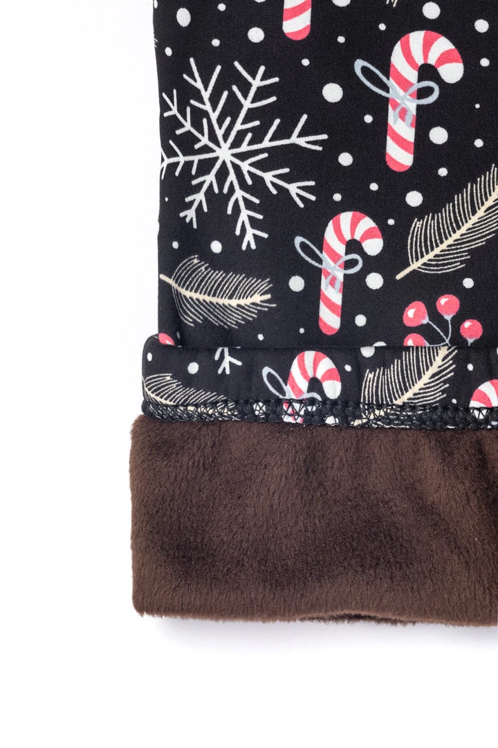 Just Cozy Candy Cane - Cozy Lined Fur-Lined 9 Just Cozy Candy Cane - Cozy Lined Fur-Lined