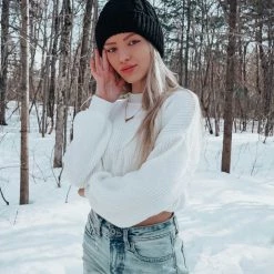 Just Cozy Black - Cozy Lined Hat