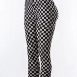 Just Cozy Grey Squares - Capris