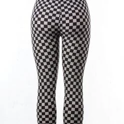 Just Cozy Grey Squares - Capris