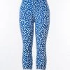 Just Cozy Blue Dotted - Capris