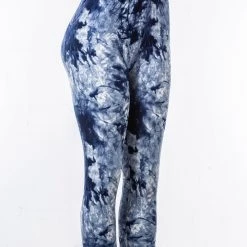 Just Cozy Blue Splash - Capris 8 Just Cozy Blue Splash - Capris