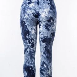Just Cozy Blue Splash - Capris 9 Just Cozy Blue Splash - Capris