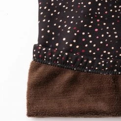 Just Cozy Fur-Lined Vintage Dots - Cozy Lined