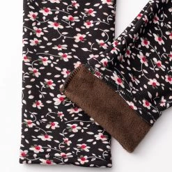 Just Cozy Flowery - Cozy Lined Fur-Lined