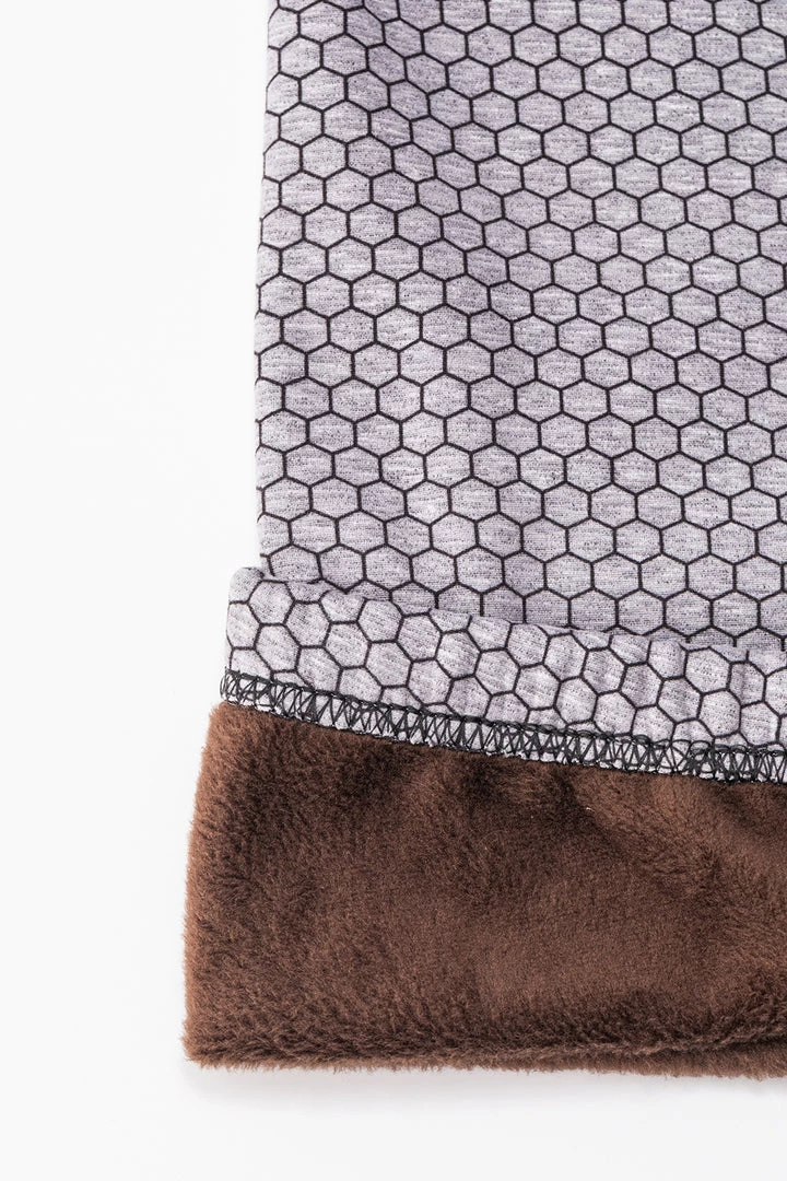 Just Cozy Honeycomb - Cozy Lined Fur-Lined 8 Just Cozy Honeycomb - Cozy Lined Fur-Lined