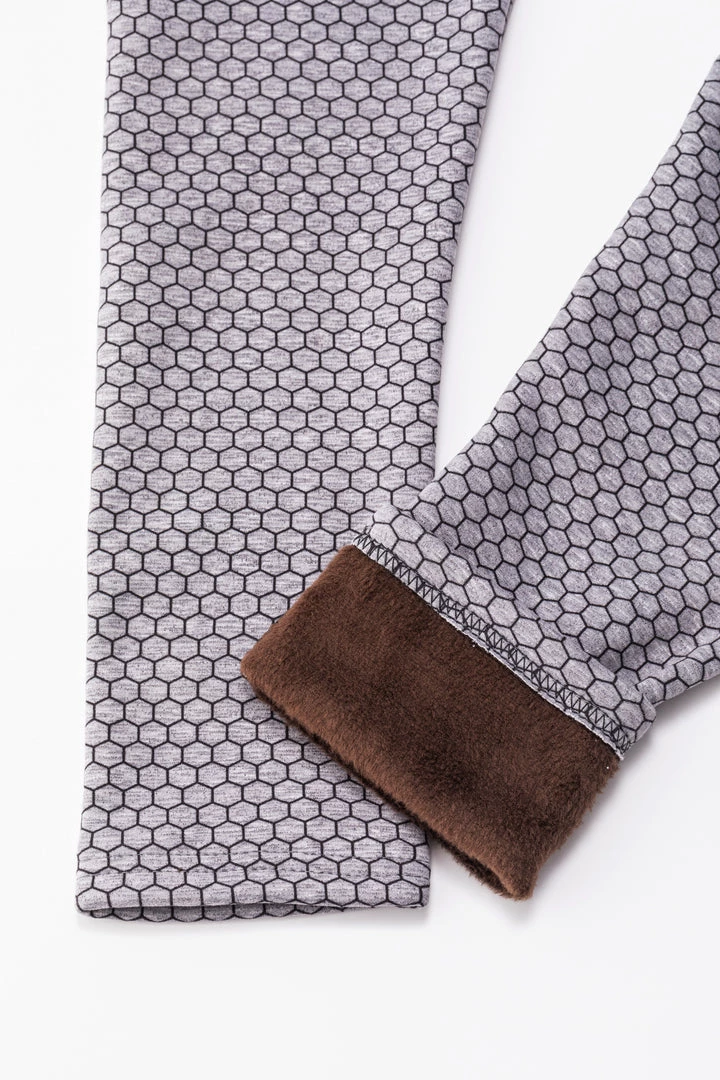 Just Cozy Honeycomb - Cozy Lined Fur-Lined 7 Just Cozy Honeycomb - Cozy Lined Fur-Lined