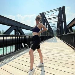 Just Cozy Biker Shorts Black Shorts 42 Just Cozy Biker Shorts Black Shorts