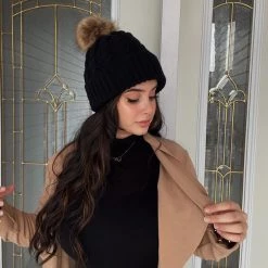 Just Cozy Black - Cozy Lined Hat