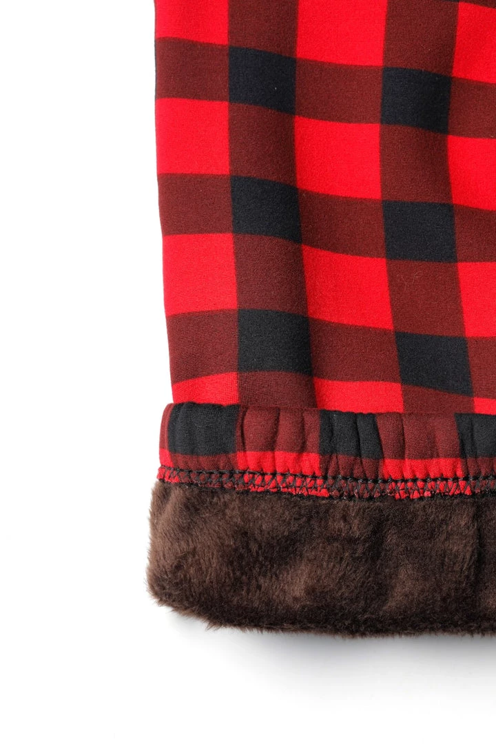 Just Cozy Red Plaid - Cozy Lined 8 Just Cozy Red Plaid - Cozy Lined