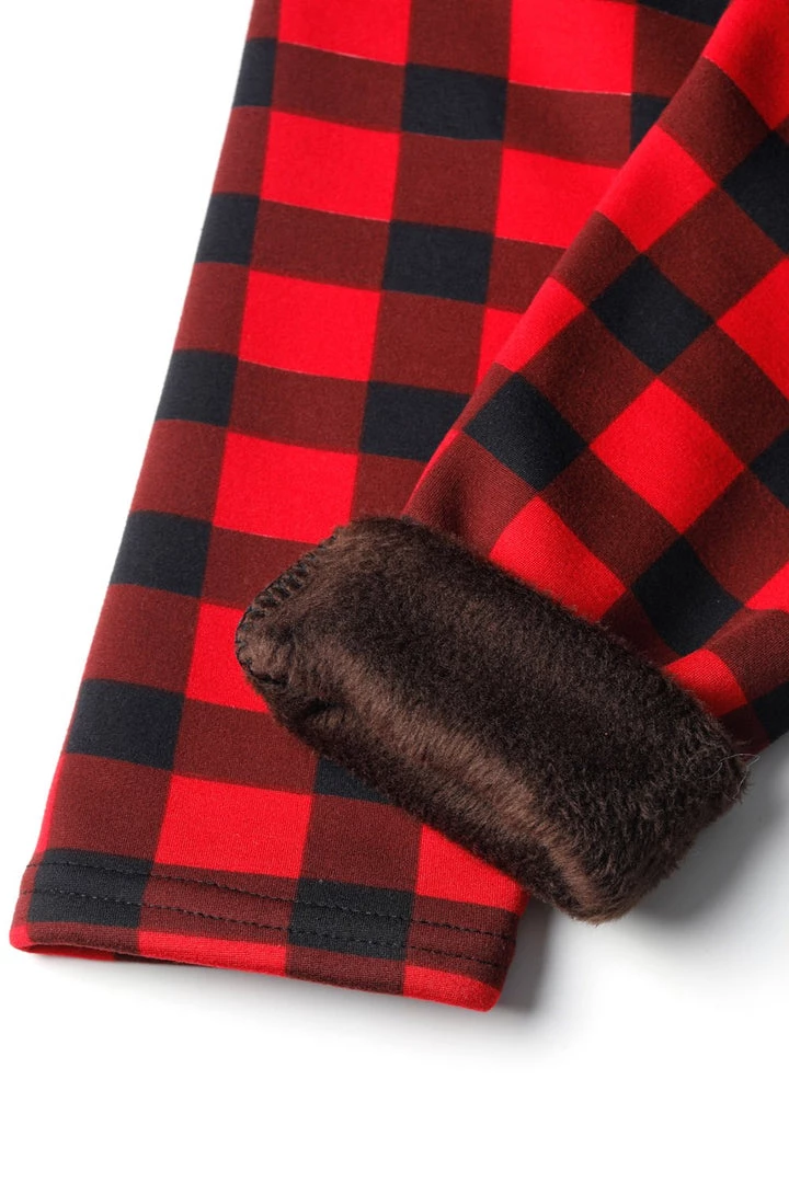 Just Cozy Red Plaid - Cozy Lined 9 Just Cozy Red Plaid - Cozy Lined
