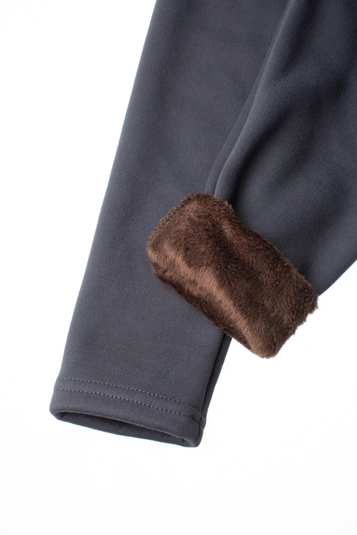 Just Cozy Charcoal Kid's - Cozy Lined 4 Just Cozy Charcoal Kid's - Cozy Lined