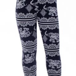 Just Cozy Kid's Fur-Lined Elephant Print Kid's - Cozy Lined