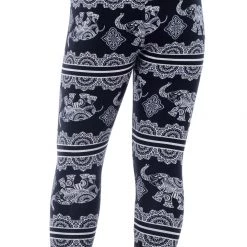 Just Cozy Kid's Fur-Lined Elephant Print Kid's - Cozy Lined