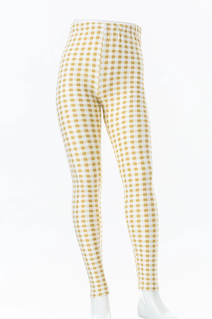 Just Cozy Yellow Checks Kid's - All Season Kid's All Season 4 Just Cozy Yellow Checks Kid's - All Season Kid's All Season