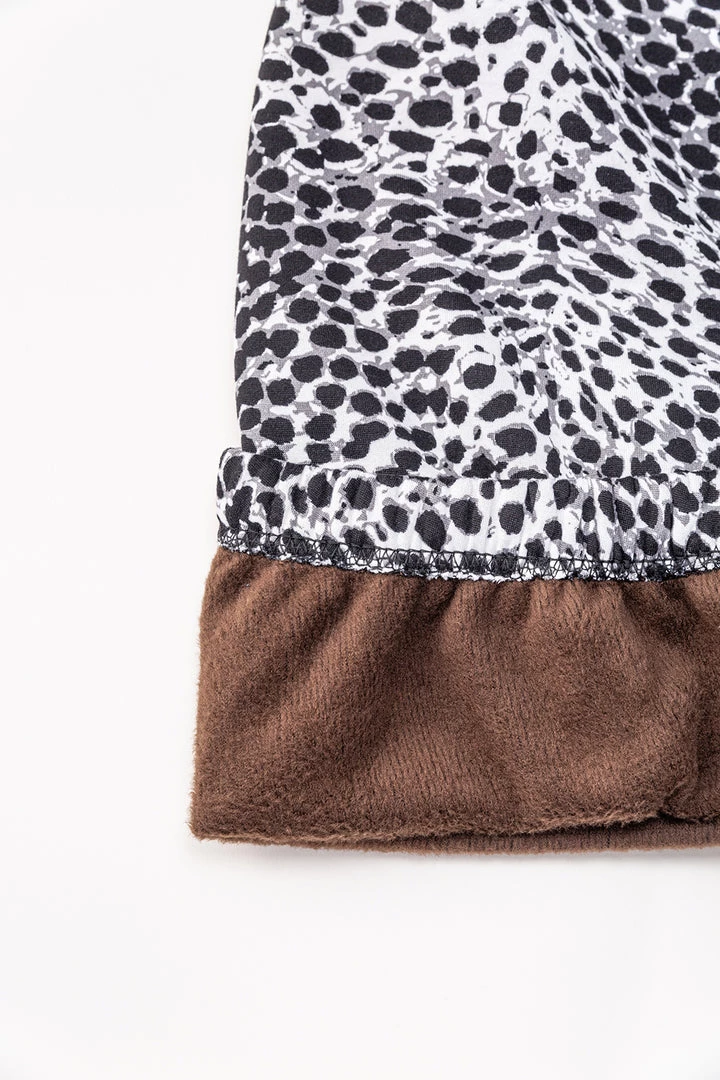 Just Cozy White Leopard - Cozy Lined 8 Just Cozy White Leopard - Cozy Lined