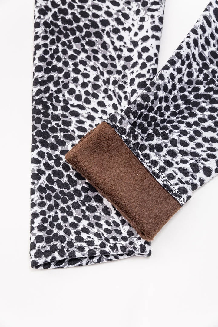 Just Cozy White Leopard - Cozy Lined 7 Just Cozy White Leopard - Cozy Lined