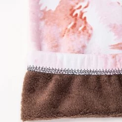 Just Cozy Coral Watercolor - Cozy Lined Fur-Lined