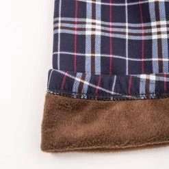 Just Cozy Fur-Lined Blue Plaid - Cozy Lined