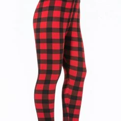 Just Cozy Red Plaid Kid's - Cozy Lined Kid's Fur-Lined