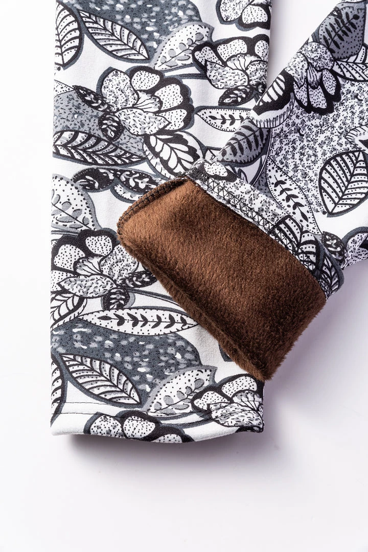 Just Cozy Fur-Lined Florally - Cozy Lined 7 Just Cozy Fur-Lined Florally - Cozy Lined