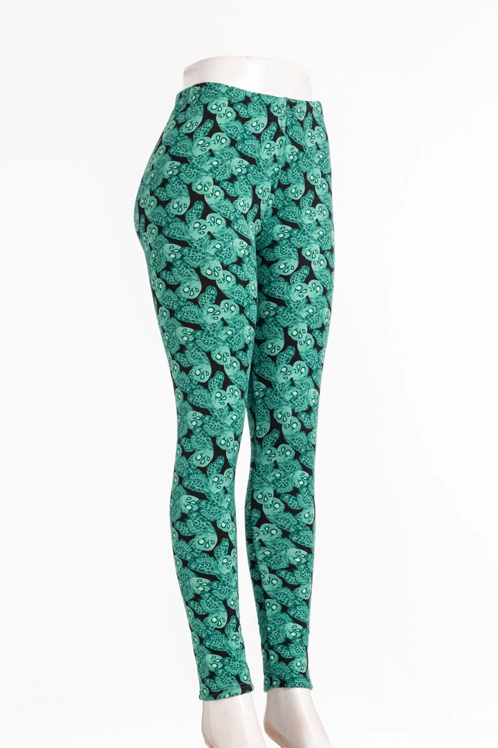 Just Cozy Fur-Lined Aqua Butterfly - Cozy Lined 3 Just Cozy Fur-Lined Aqua Butterfly - Cozy Lined