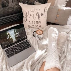 Just Cozy White - Cozy Slipper Socks