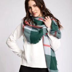 Just Cozy Evergreen - Blanket Scarf 7 Just Cozy Evergreen - Blanket Scarf