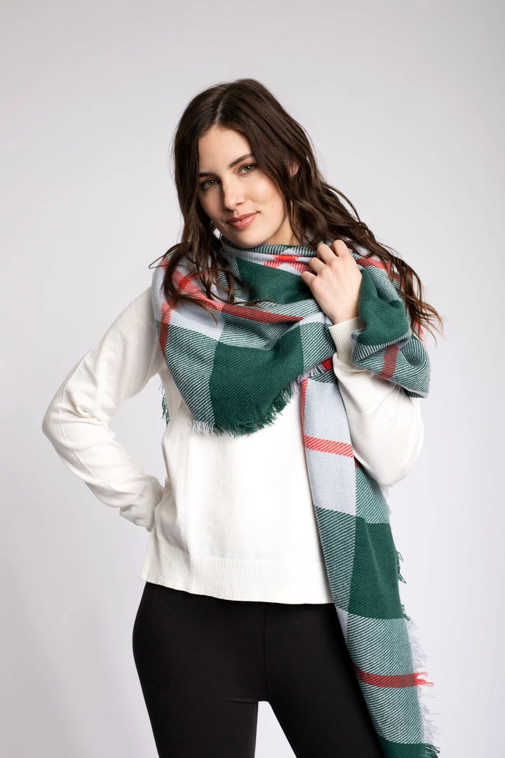 Just Cozy Evergreen - Blanket Scarf 5 Just Cozy Evergreen - Blanket Scarf