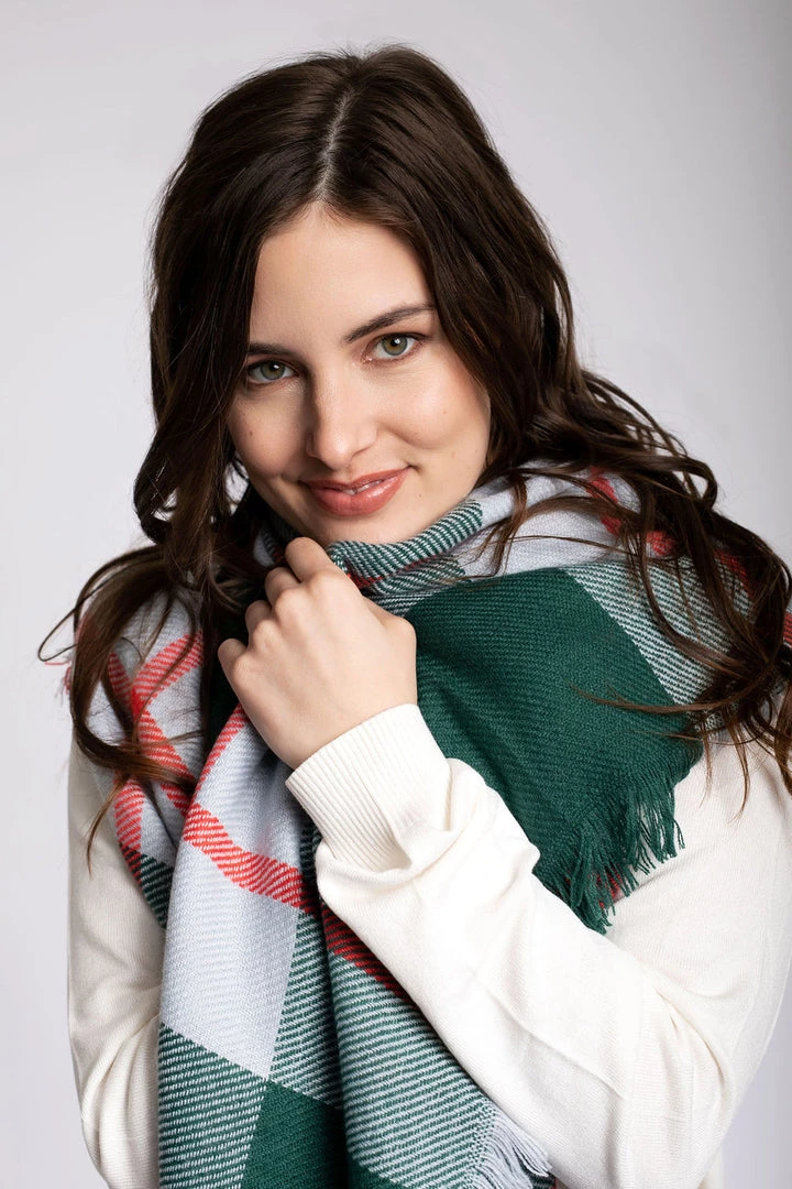 Just Cozy Evergreen - Blanket Scarf 4 Just Cozy Evergreen - Blanket Scarf