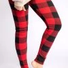 Just Cozy Fire Plaid - Cozy Lined