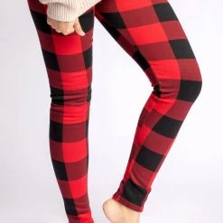 Just Cozy Fire Plaid - Cozy Lined