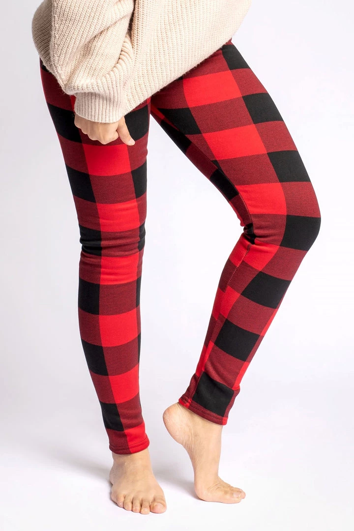 Just Cozy Fire Plaid - Cozy Lined 3 Just Cozy Fire Plaid - Cozy Lined