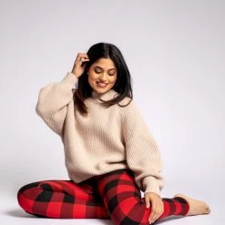 Just Cozy Fire Plaid - Cozy Lined