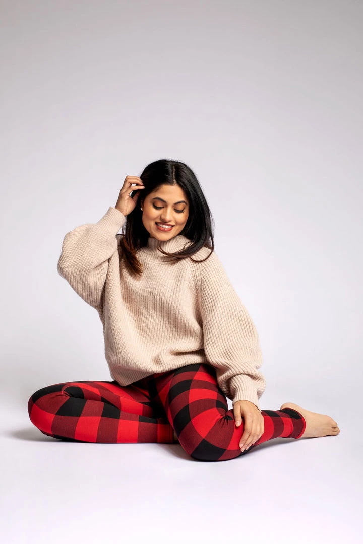 Just Cozy Fire Plaid - Cozy Lined 4 Just Cozy Fire Plaid - Cozy Lined