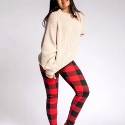 Just Cozy Fire Plaid - Cozy Lined 19 Just Cozy Fire Plaid - Cozy Lined