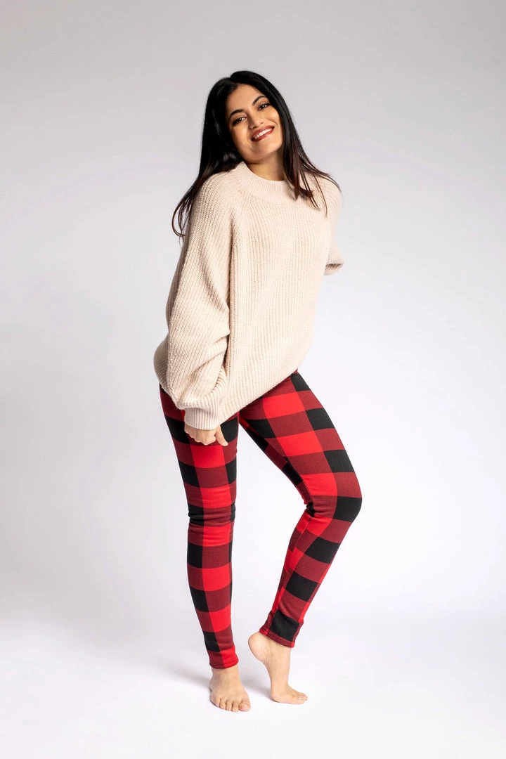 Just Cozy Fire Plaid - Cozy Lined 7 Just Cozy Fire Plaid - Cozy Lined