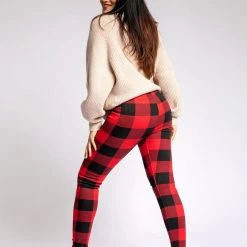 Just Cozy Fire Plaid - Cozy Lined 17 Just Cozy Fire Plaid - Cozy Lined