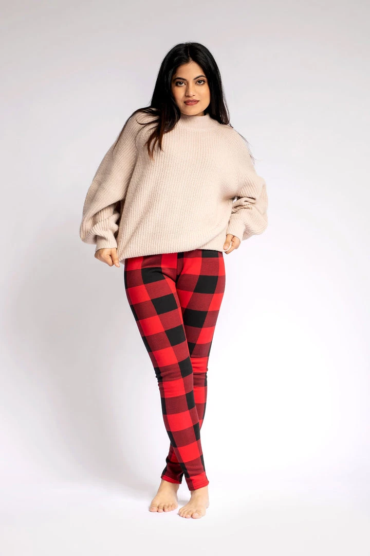 Just Cozy Fire Plaid - Cozy Lined 6 Just Cozy Fire Plaid - Cozy Lined